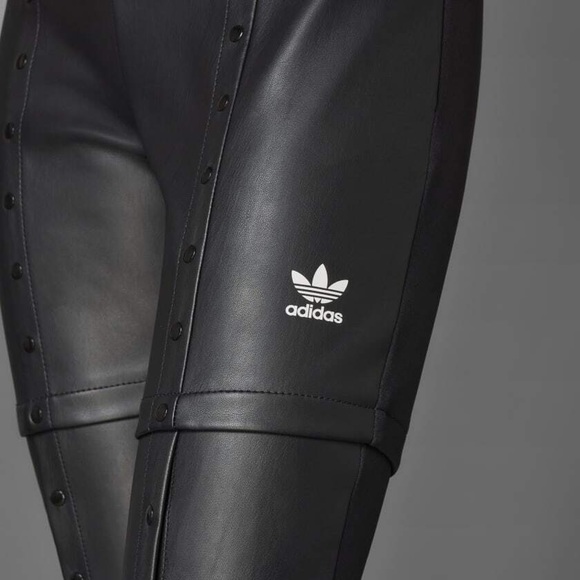 ADIDAS ALWAYS ORIGINAL SLIM SNAP-BUTTON PANTS - Picture 6 of 7
